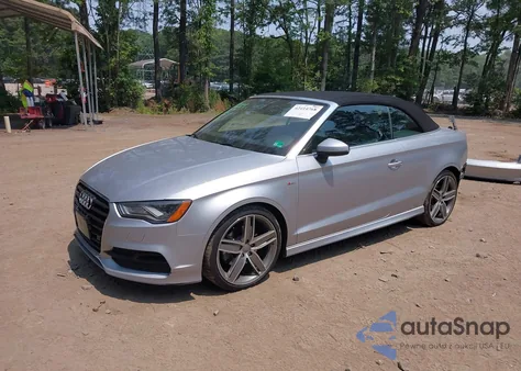 2016 Audi A3 2.0T Premium из США, поврежденный, VIN WAUY8LFF8G1002203